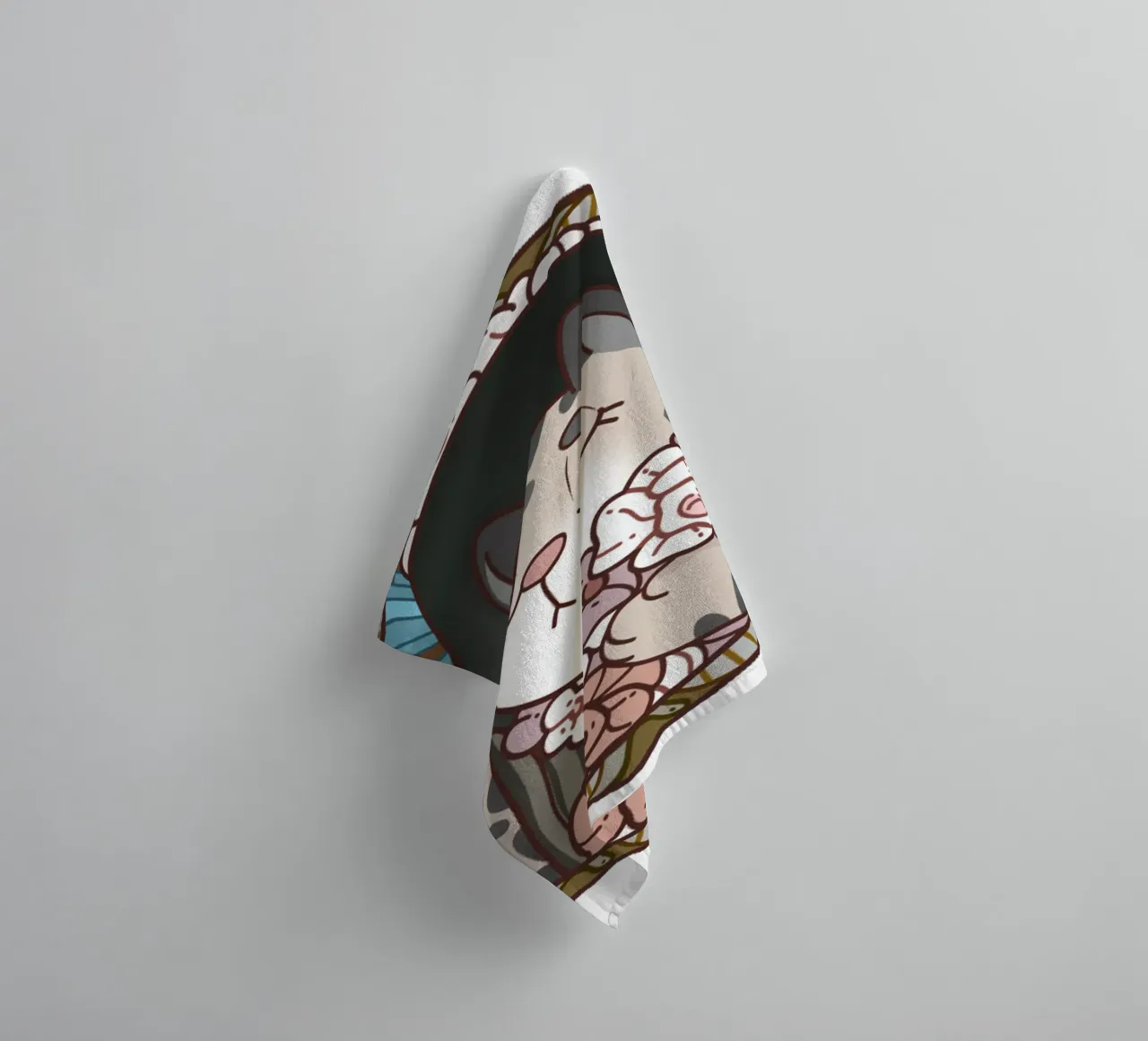 Based in Tosca towel by callum shop