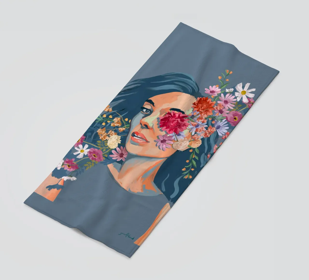 Fieldflower telo mare da Goed Blauw