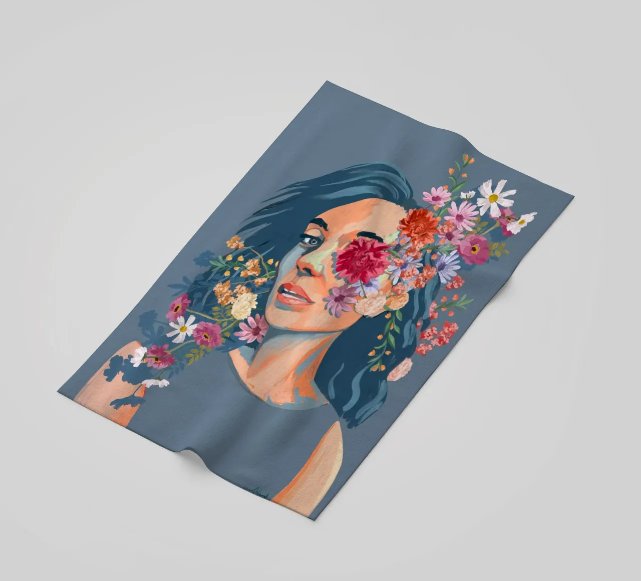 Fieldflower telo mare da Goed Blauw