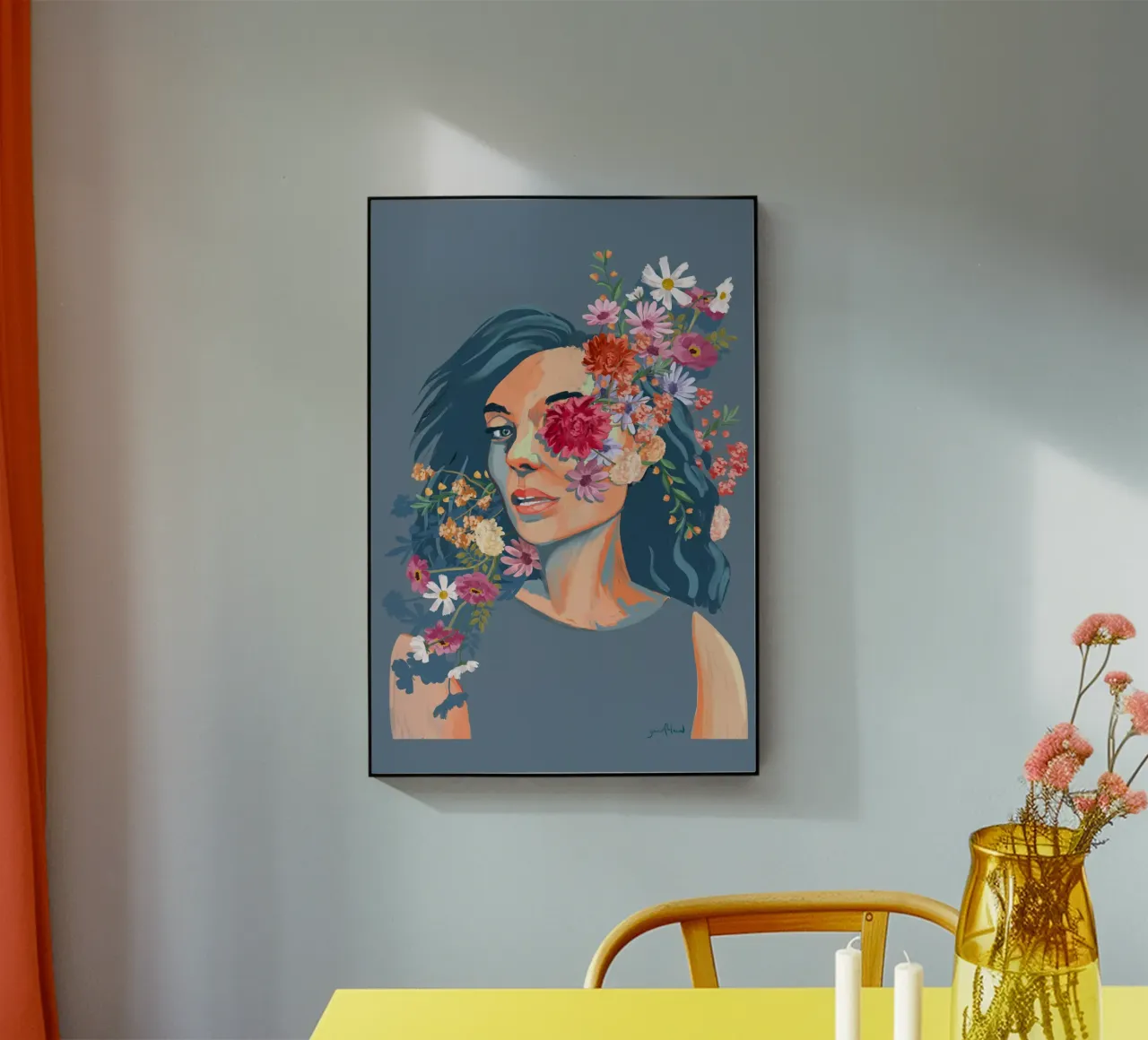 Fieldflower plexiglass da Goed Blauw