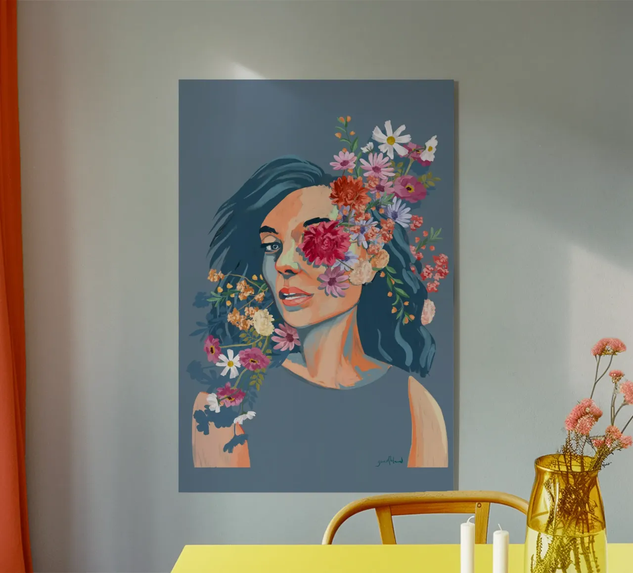 Fieldflower plexiglass da Goed Blauw