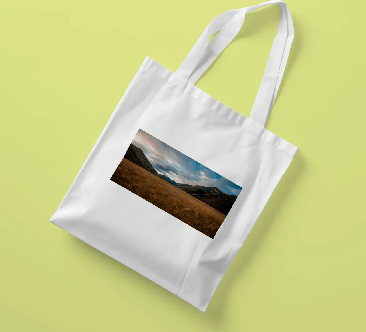 scenic view wilderness borsa in juta da cofa home