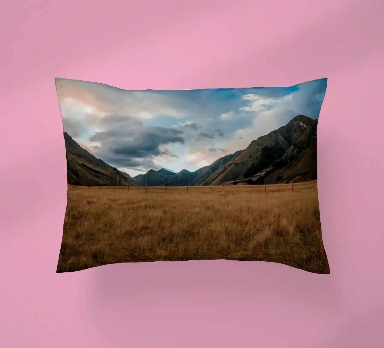 scenic view wilderness cuscino da cofa home