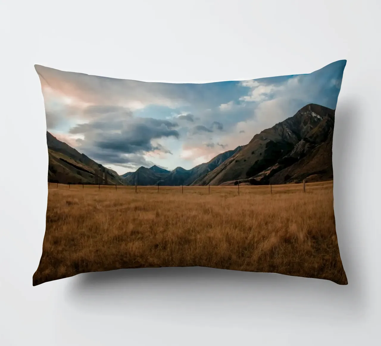 scenic view wilderness cuscino da cofa home