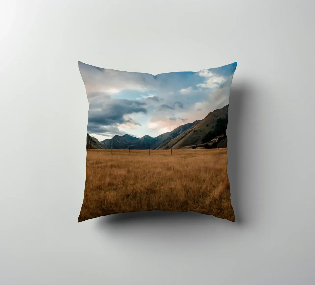 scenic view wilderness cuscino da cofa home