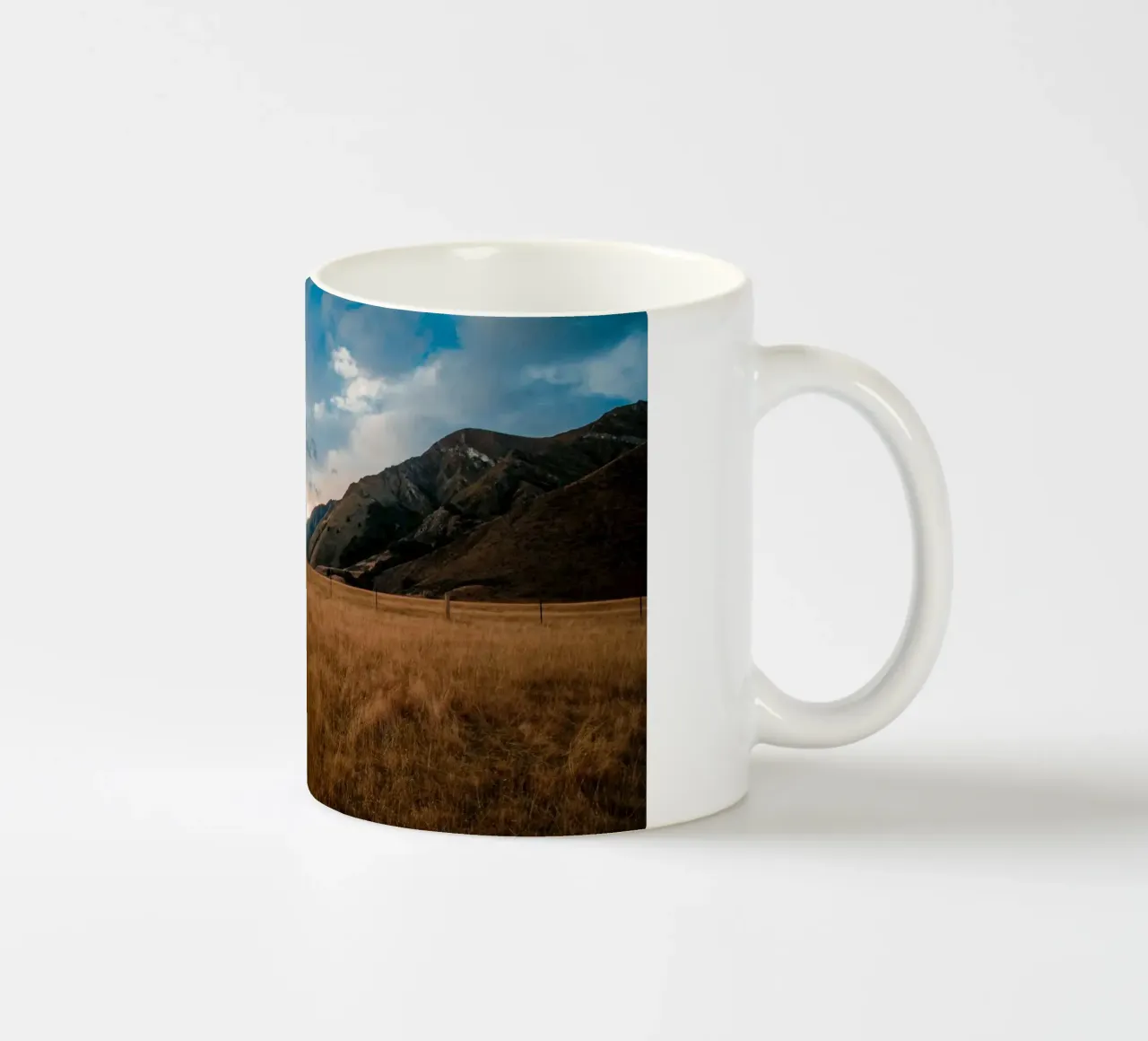 scenic view wilderness tazza in ceramica da cofa home