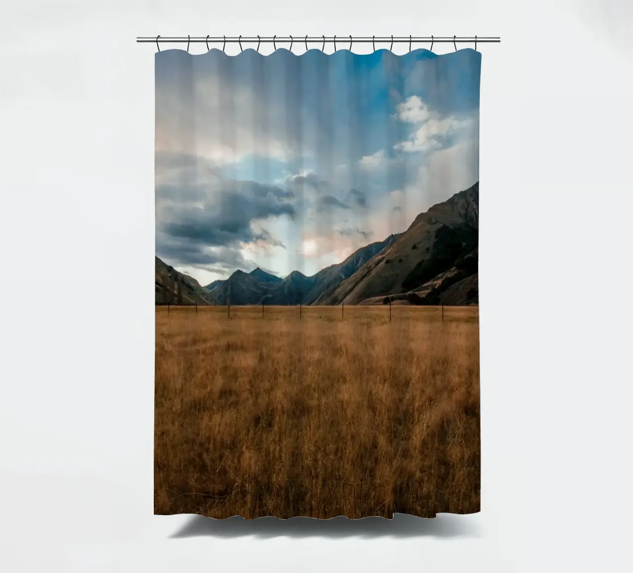 scenic view wilderness tenda da doccia da cofa home
