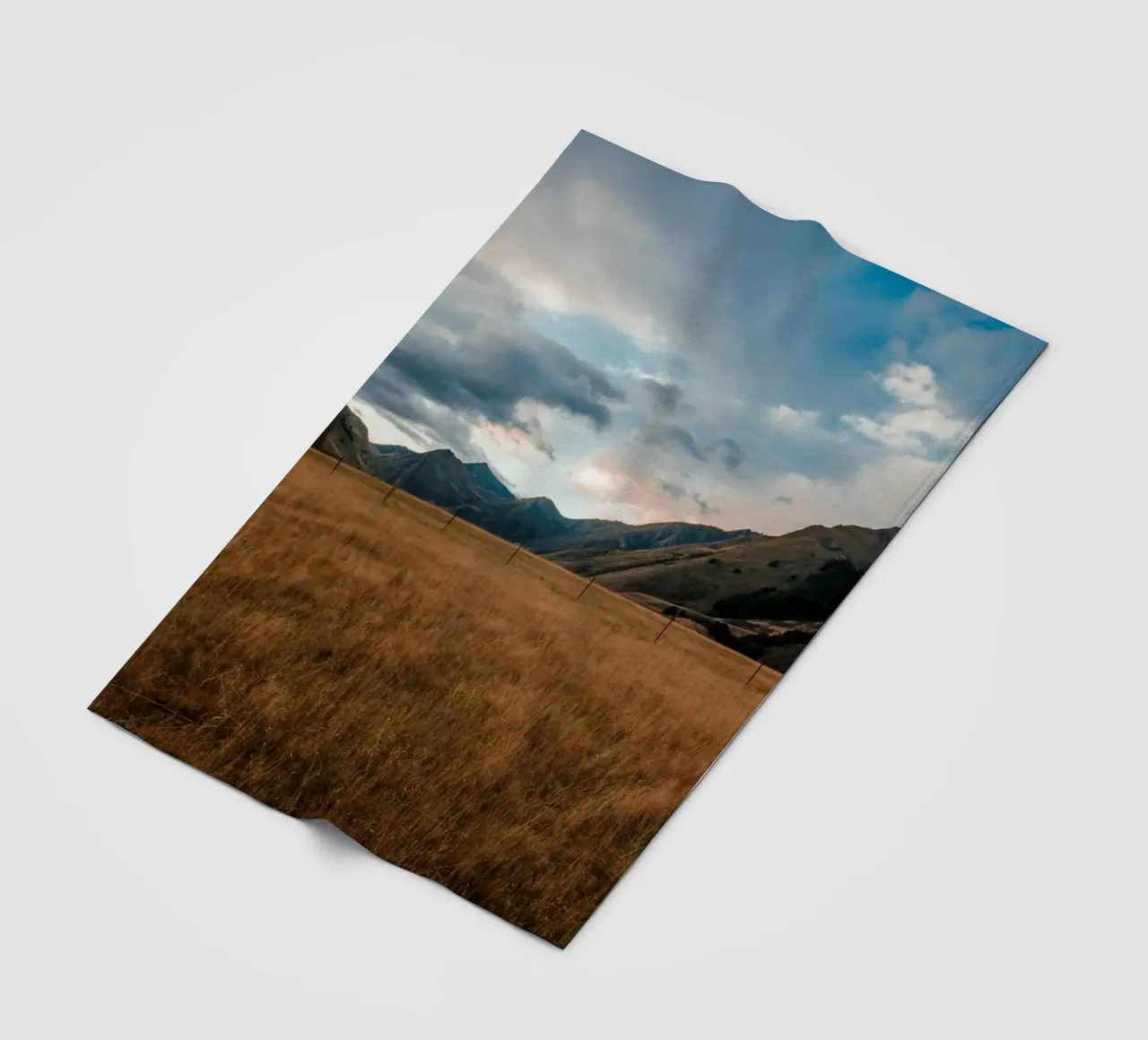 scenic view wilderness coperta in pile da cofa home