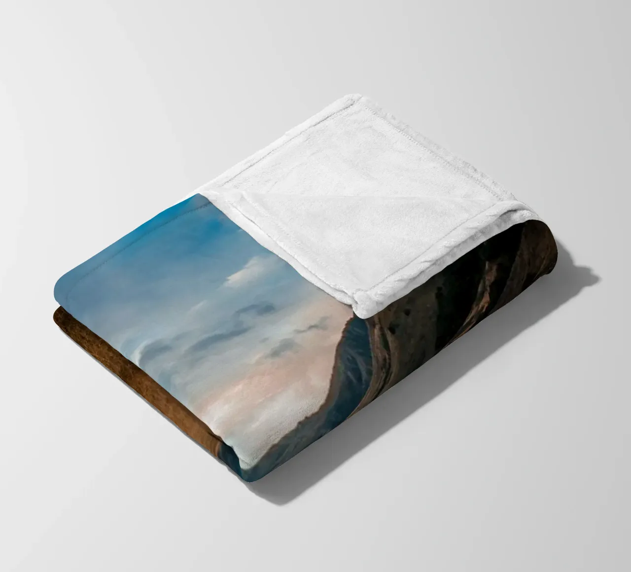 scenic view wilderness coperta in pile da cofa home