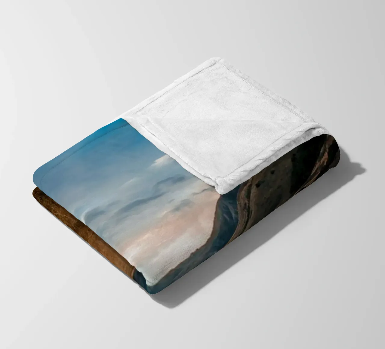 scenic view wilderness coperta in pile da cofa home