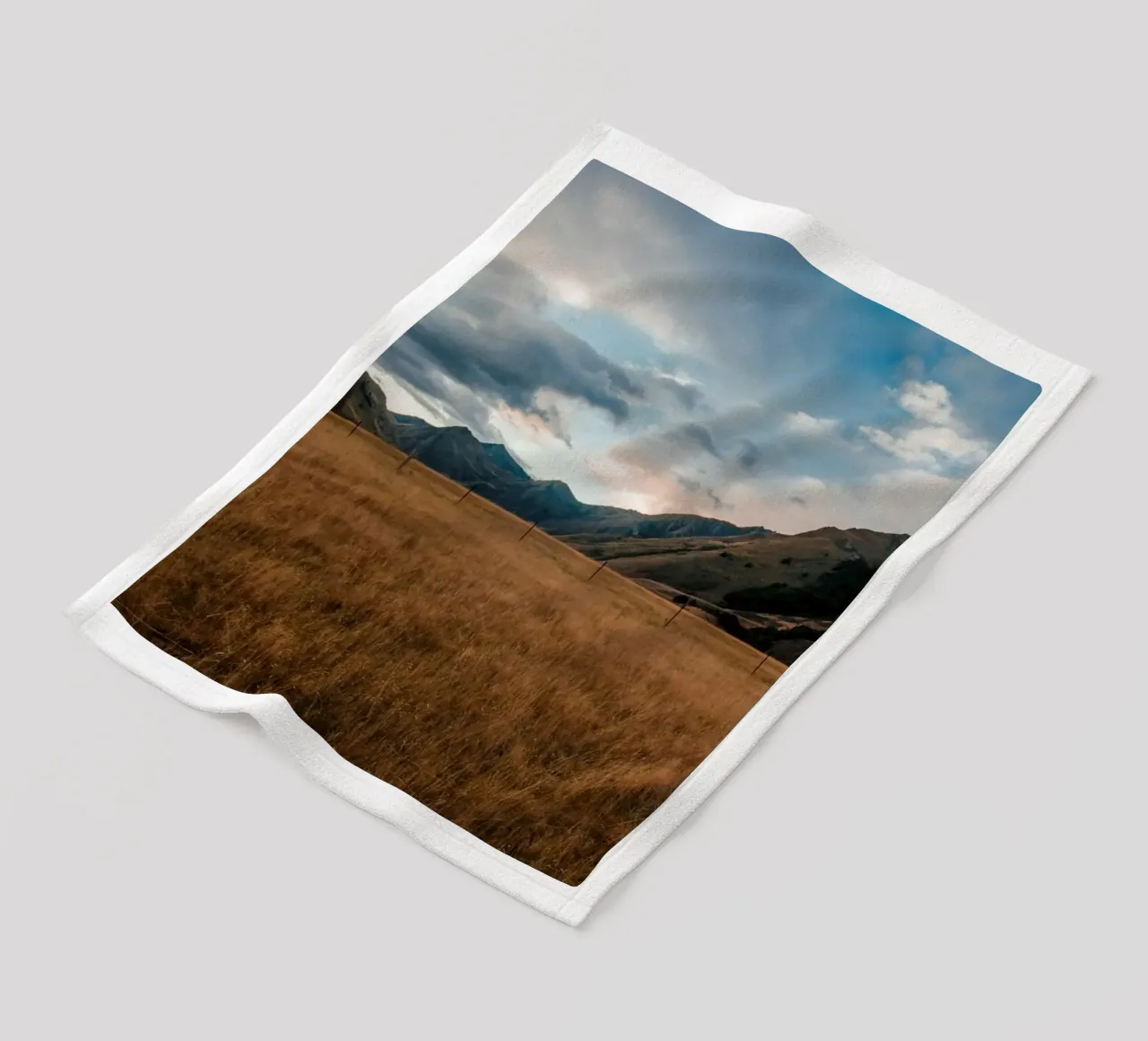 scenic view wilderness coperta in pile da cofa home