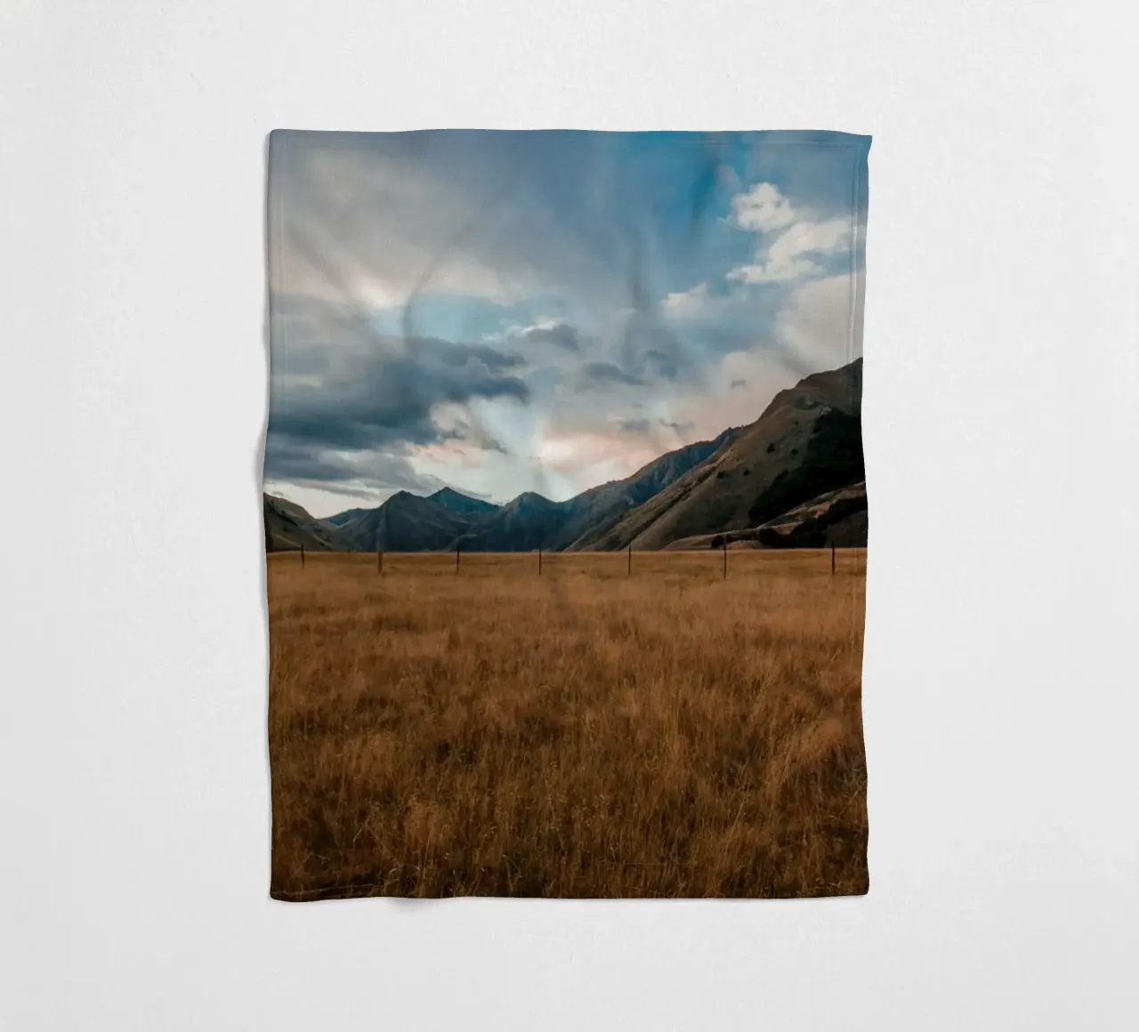 scenic view wilderness coperta in pile da cofa home