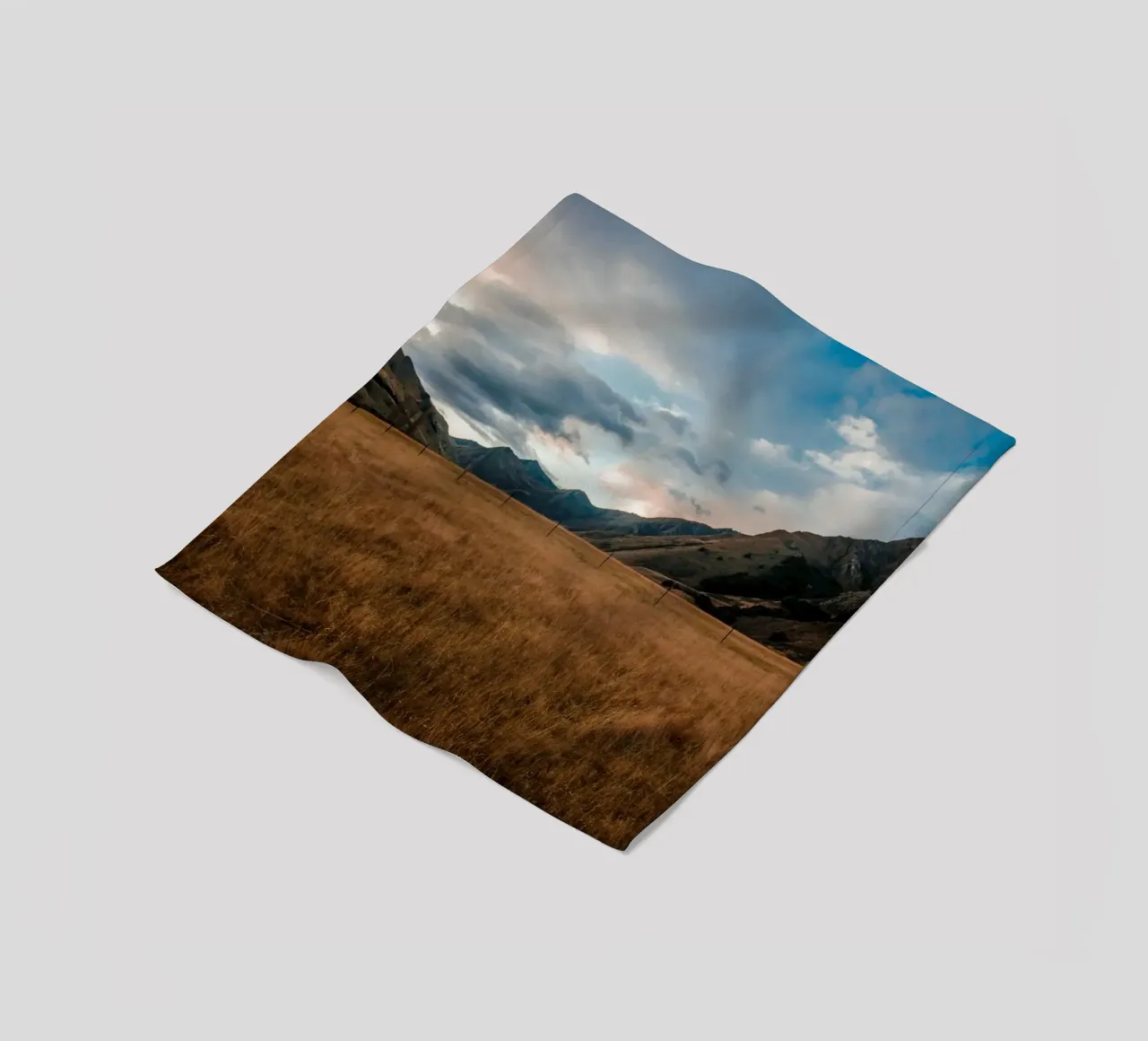 scenic view wilderness coperta in pile da cofa home