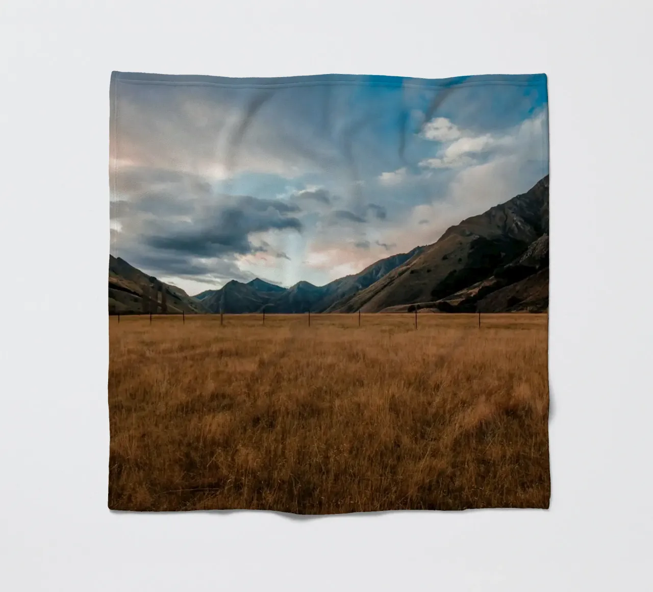 scenic view wilderness coperta in pile da cofa home