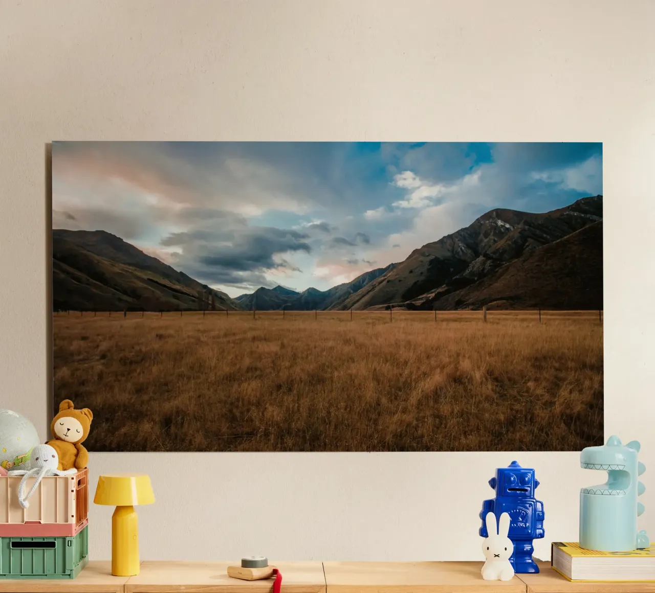 scenic view wilderness alluminio dibond da cofa home