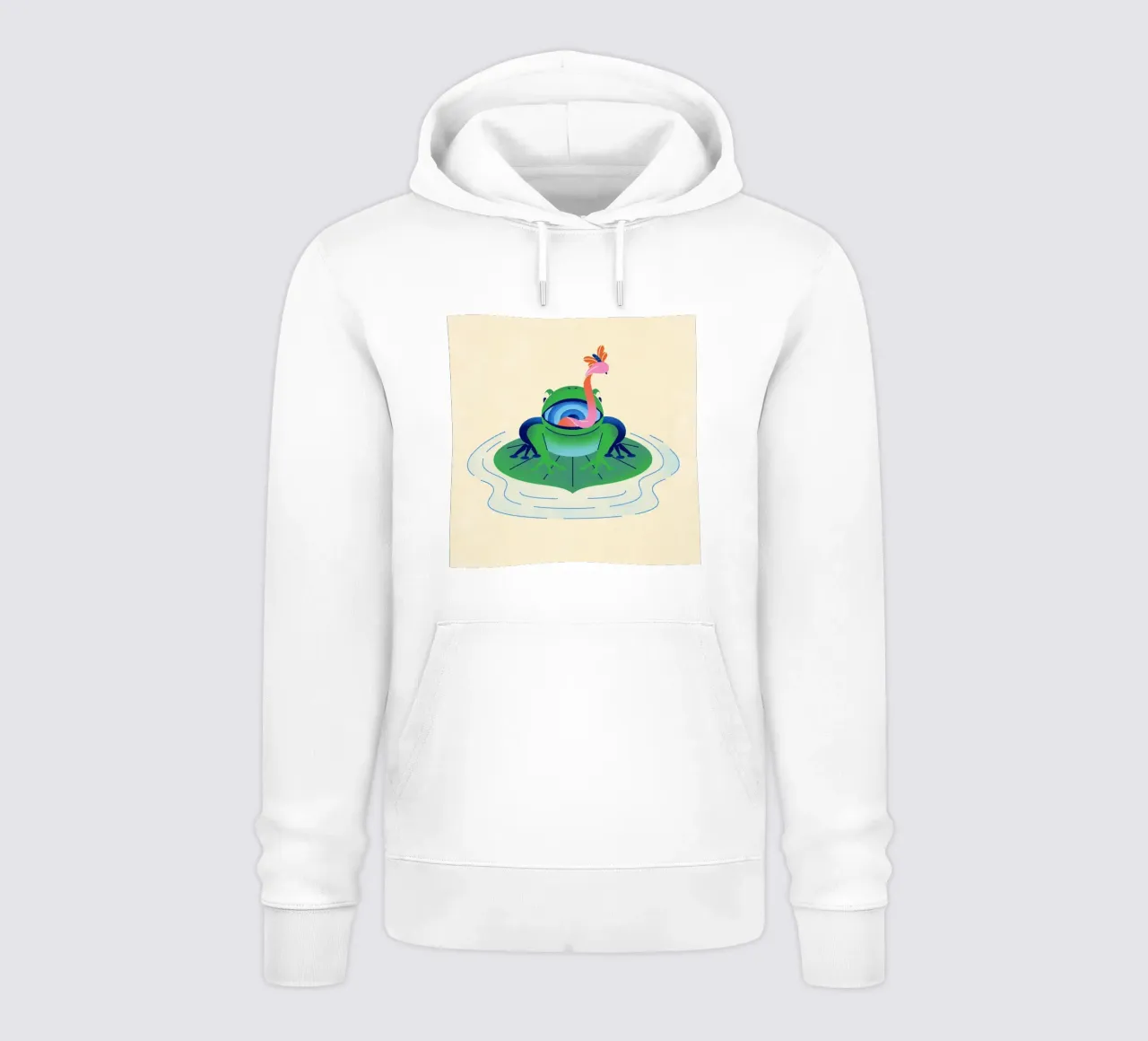 Rana felpa con cappuccio da callum shop