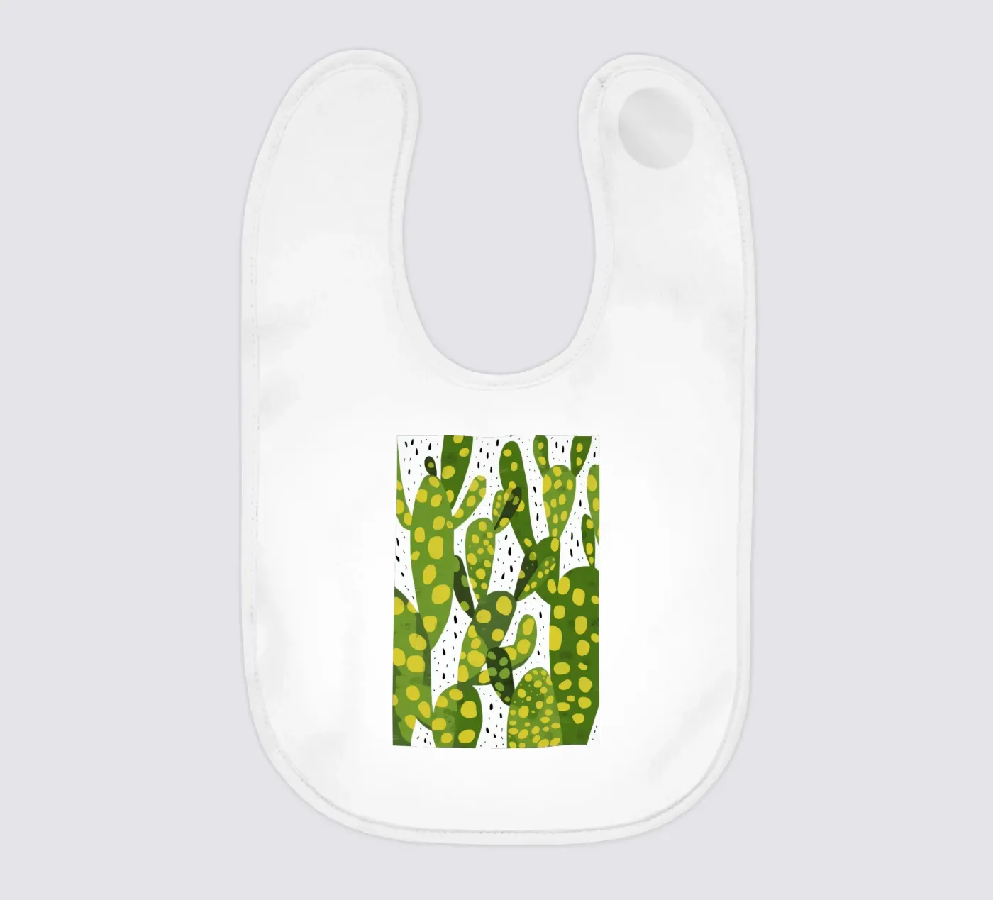 Vibrant Cactus Pattern bavoir de Bring Haven