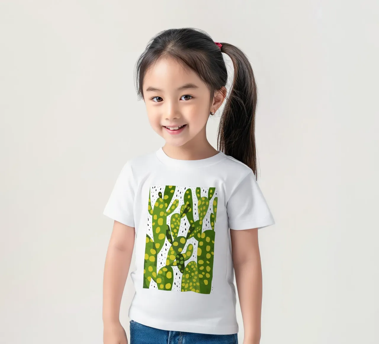 Motivo del cactus vibrante t-shirt bambini da Bring Haven