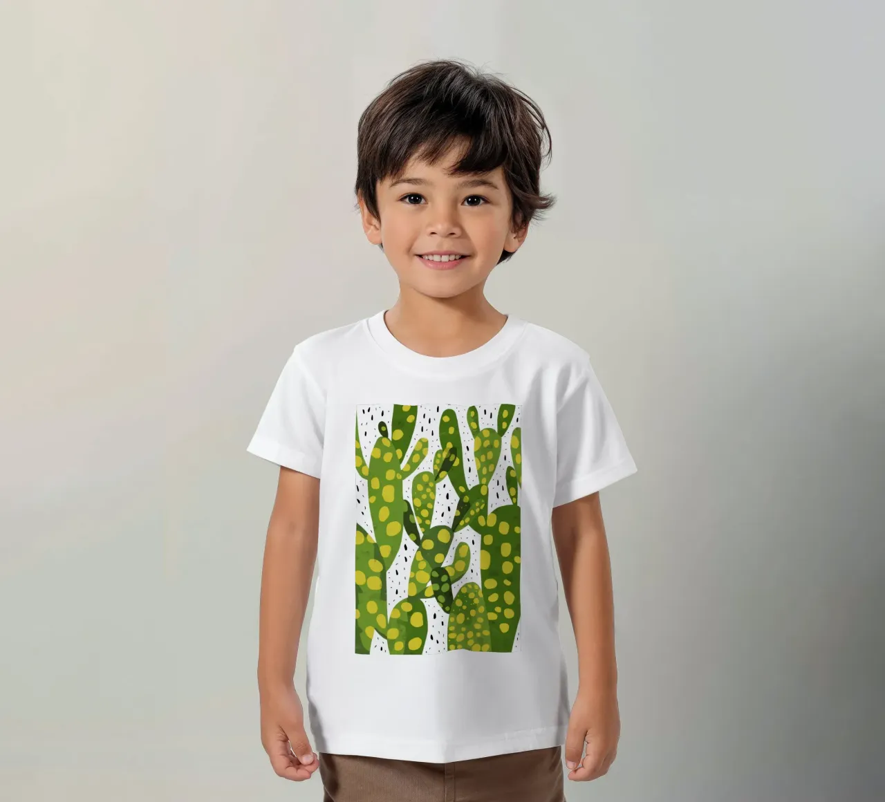 Motivo del cactus vibrante t-shirt bambini da Bring Haven