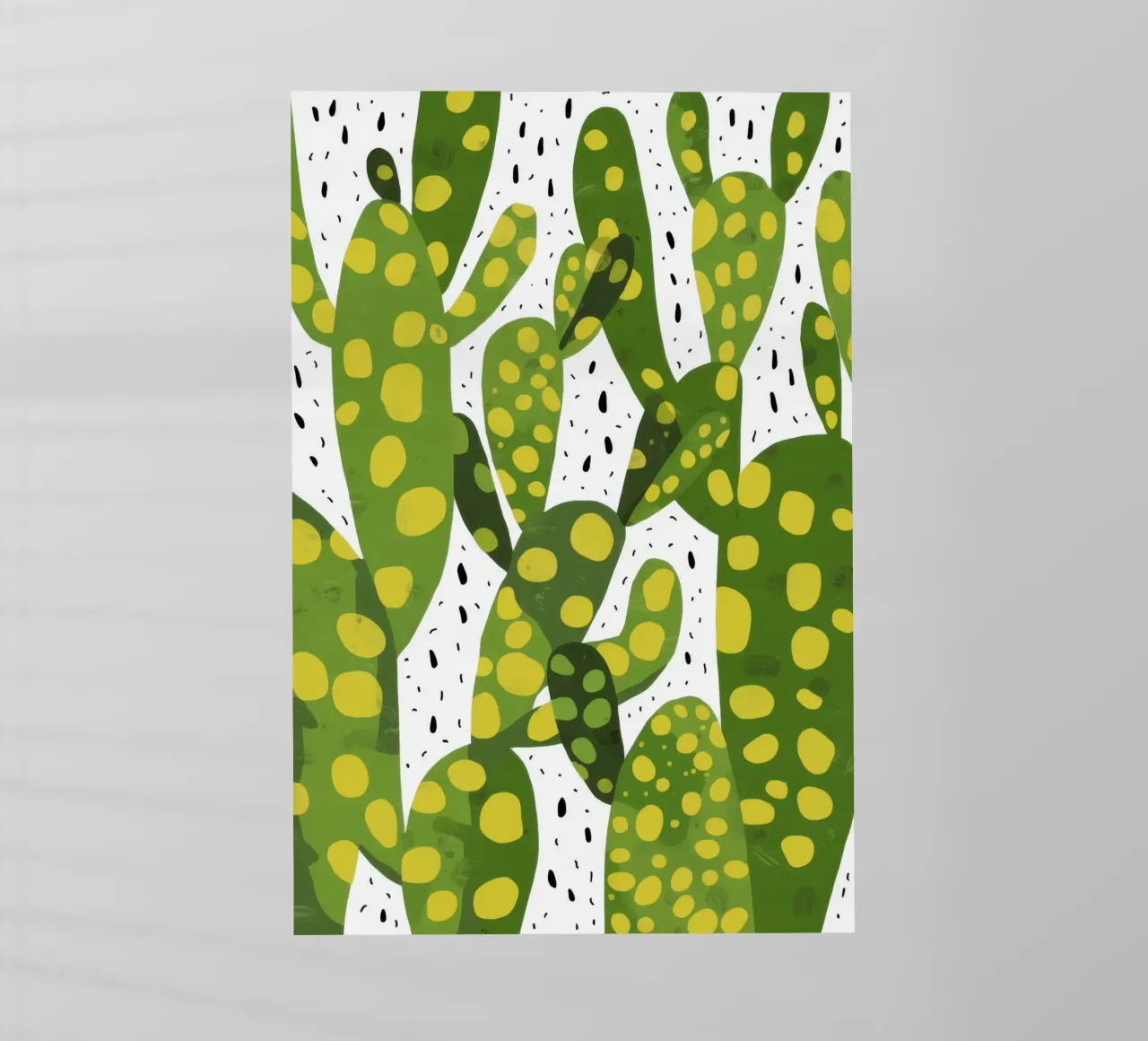 Motivo del cactus vibrante pellicola backlit da Bring Haven