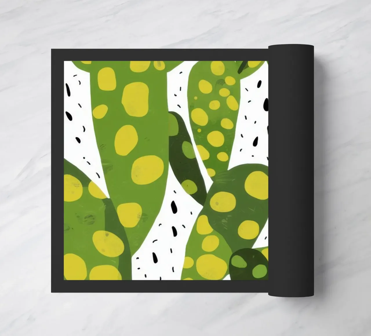 Vibrant Cactus Pattern deurmat van Bring Haven