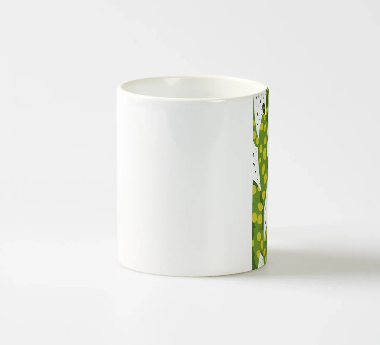 Vibrant Cactus Pattern ceramic mug by Bring Haven