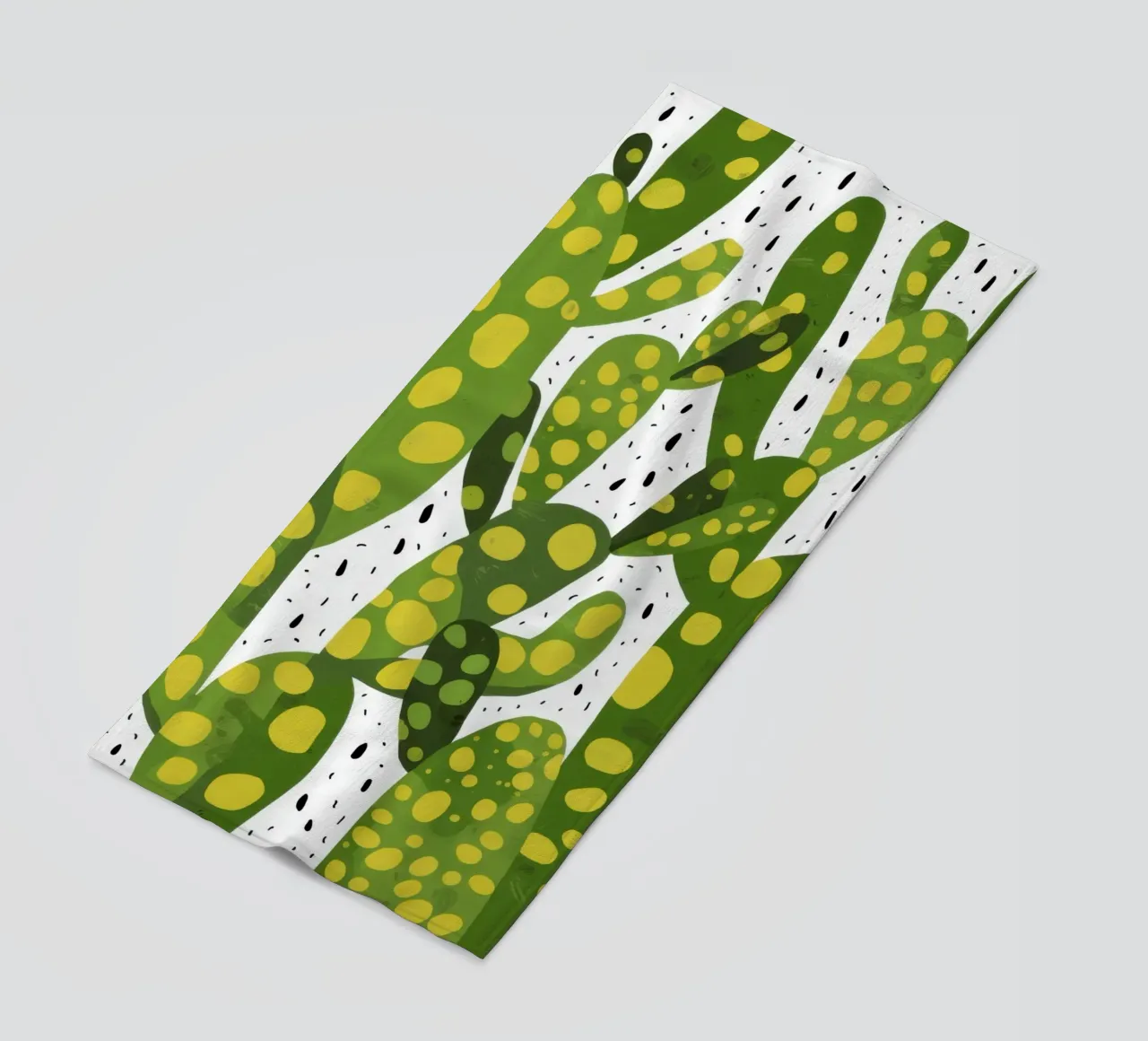 Vibrant Cactus Pattern telo mare da Bring Haven
