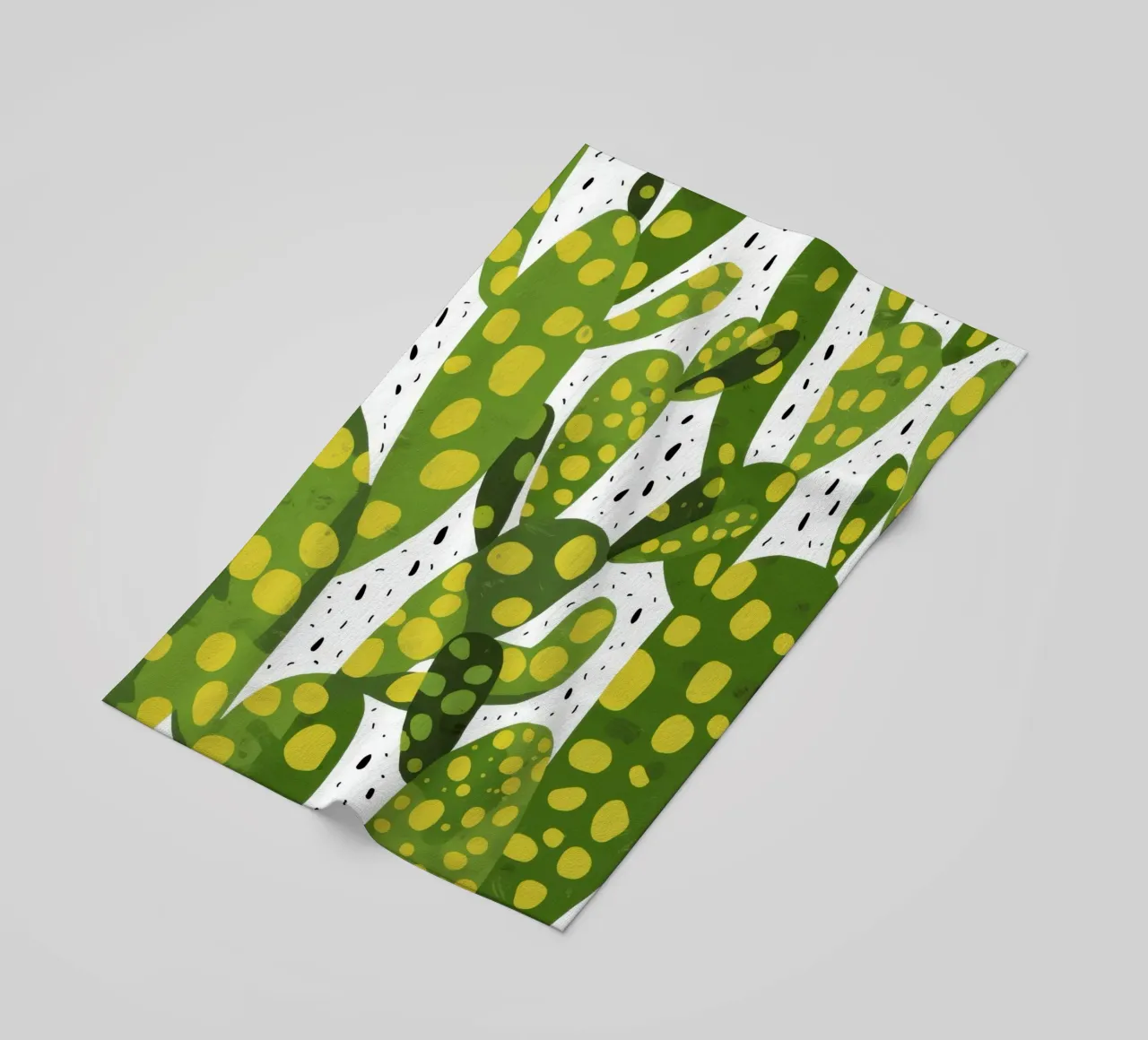 Vibrant Cactus Pattern telo mare da Bring Haven