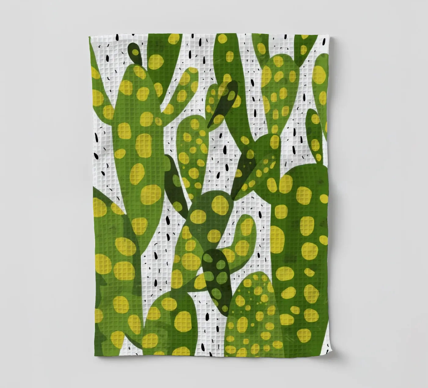 Motif vibrant de cactus torchon de Bring Haven