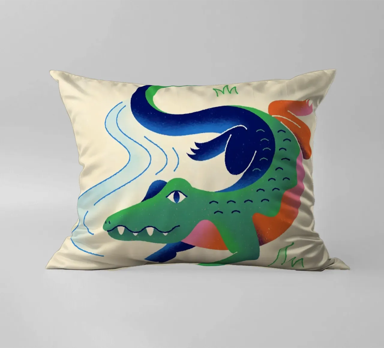 Crocodile cuscino da callum shop
