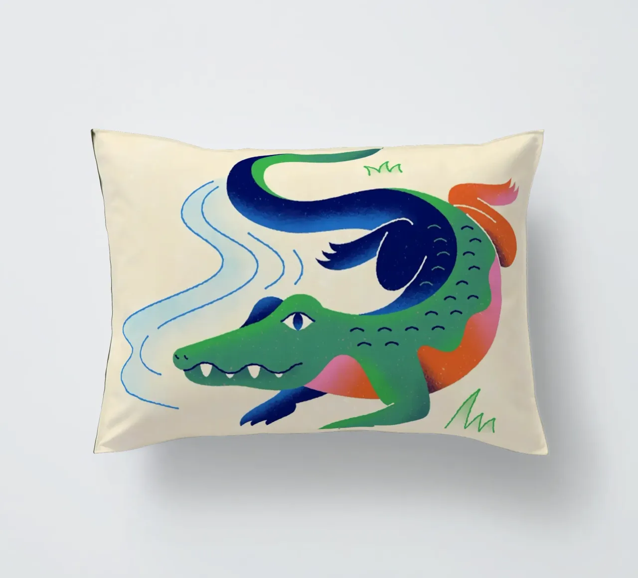 Crocodile cuscino da callum shop