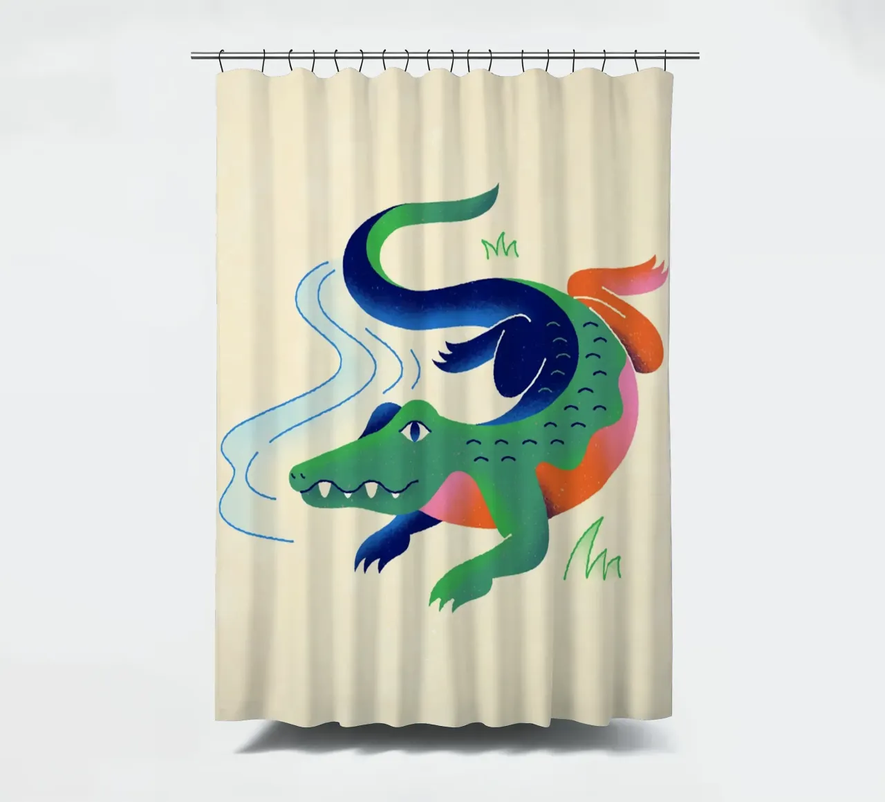 Crocodile tenda da doccia da callum shop