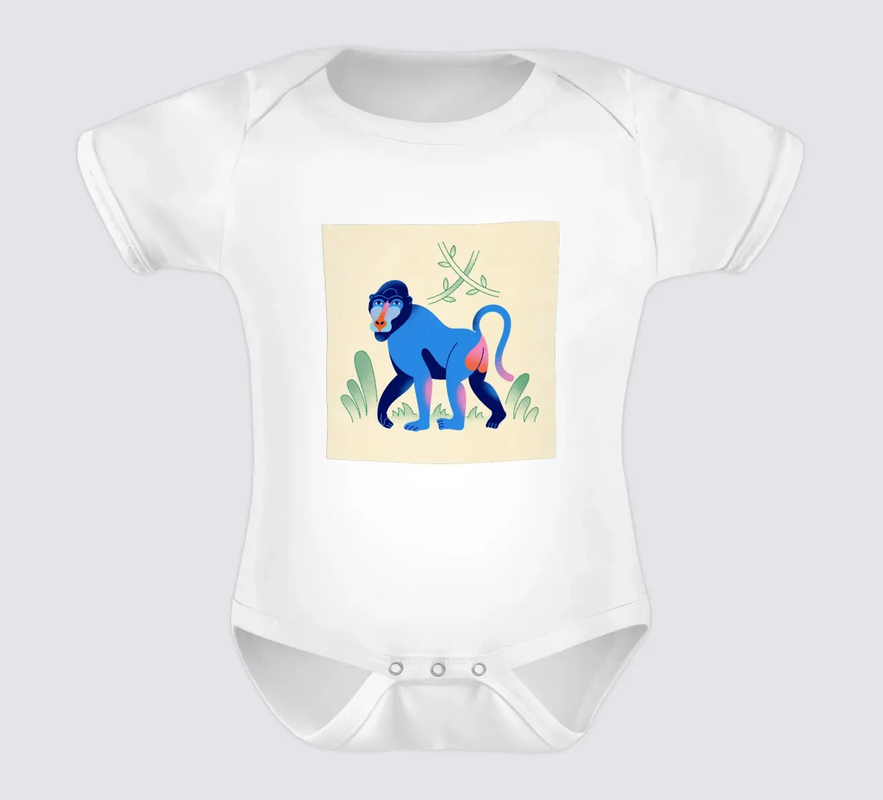 Scimmia body neonato maniche corte da callum shop