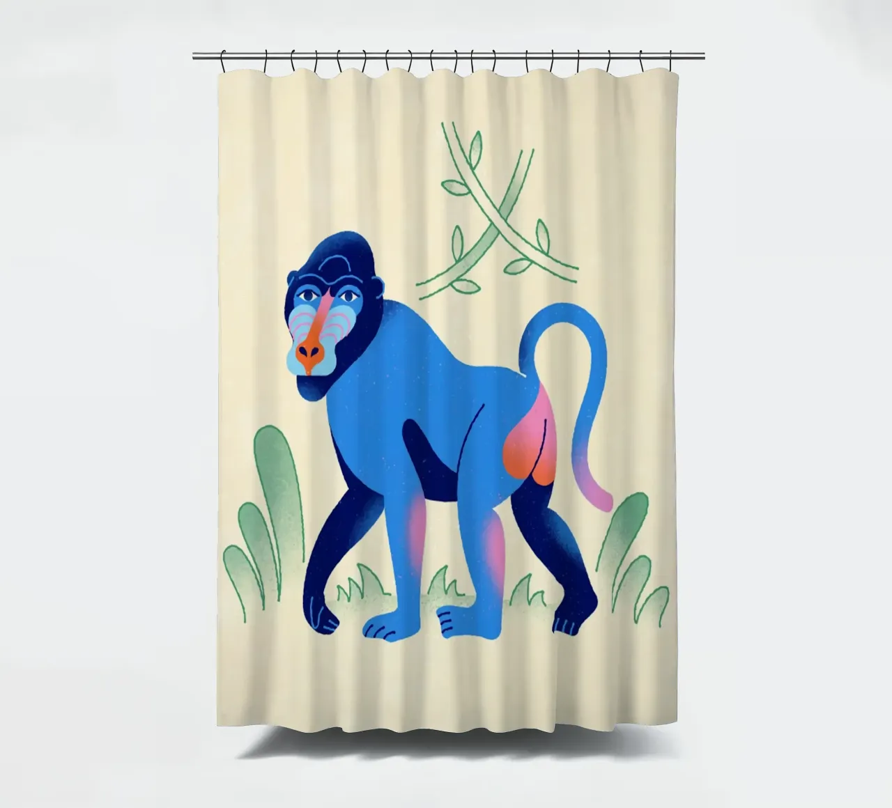 Scimmia tenda da doccia da callum shop