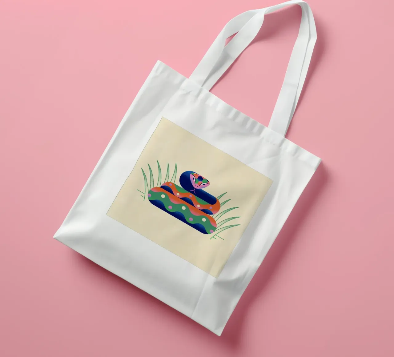 Serpente borsa in juta da callum shop