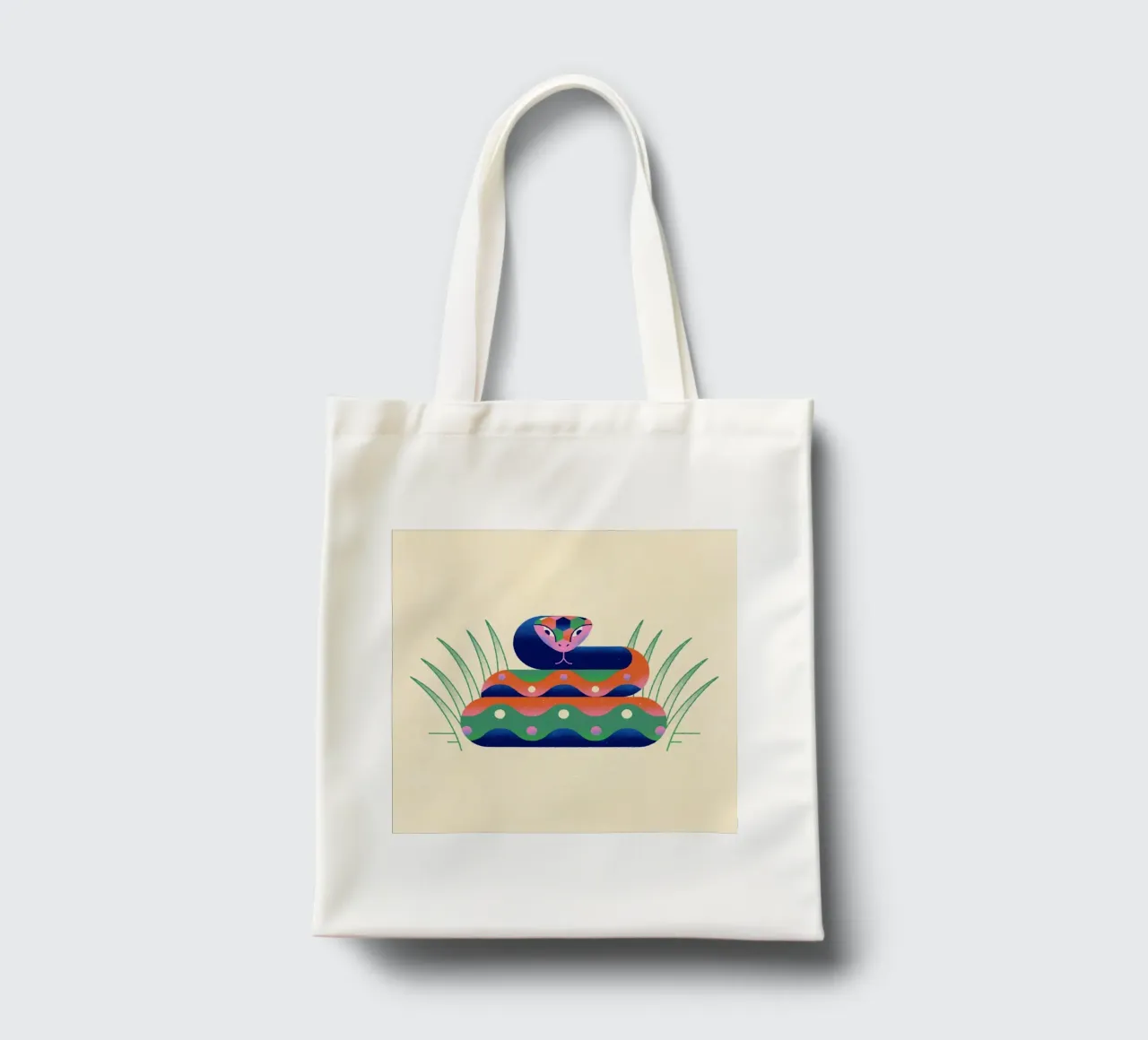 Serpente borsa in juta da callum shop
