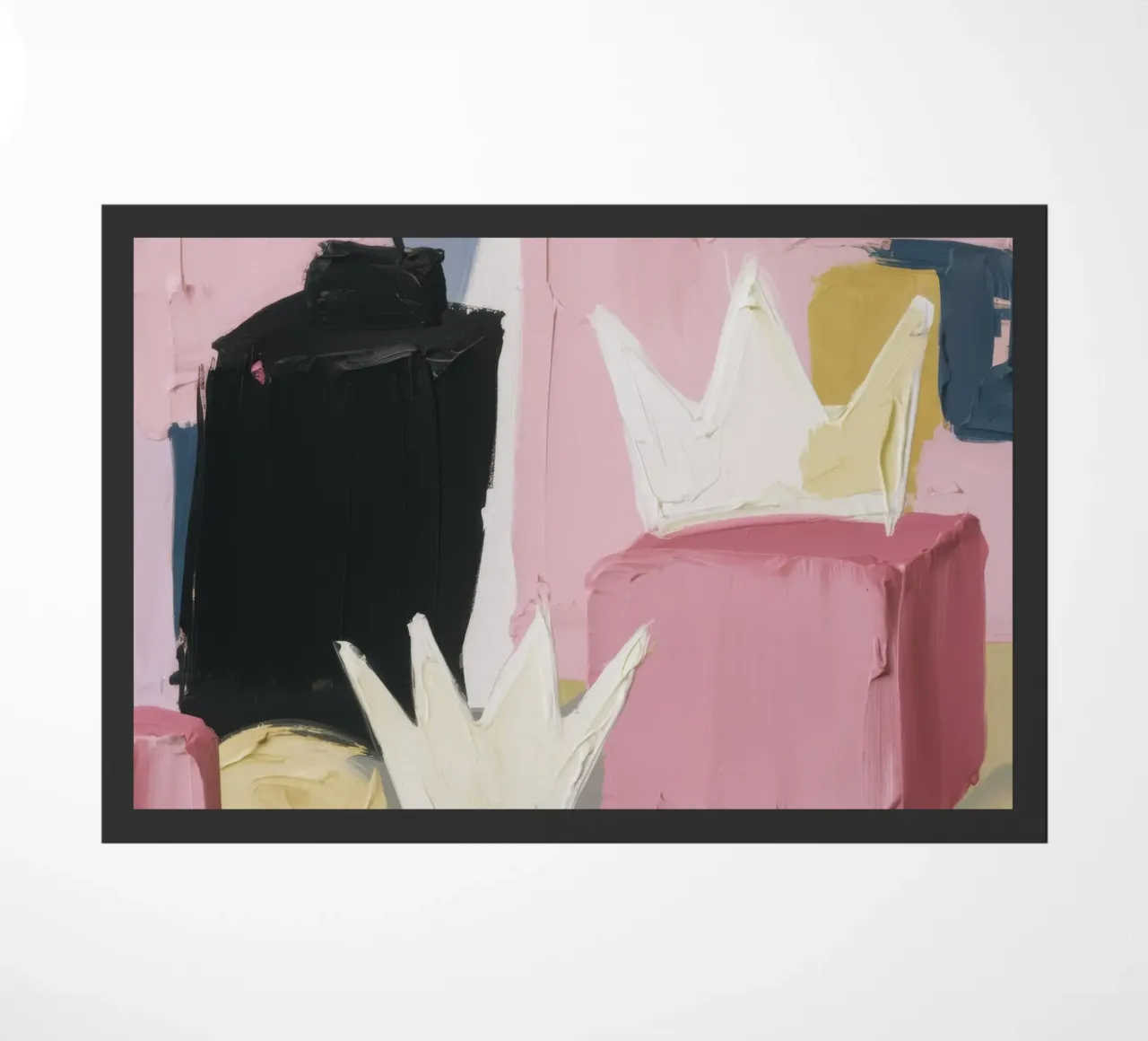 Espressione astratta rosa zerbino da Solar Paint