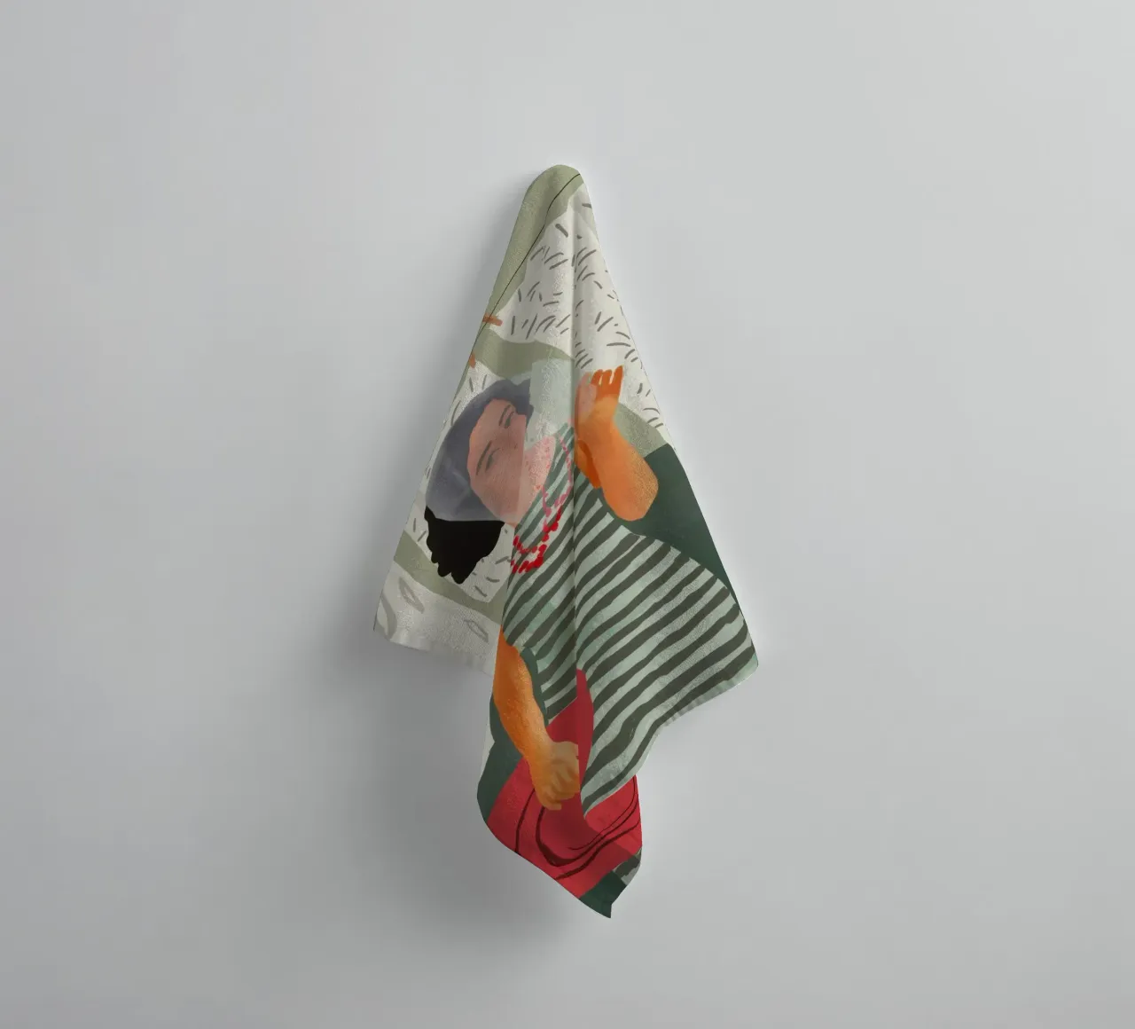Sunlit Window Gaze towel by Line Fable