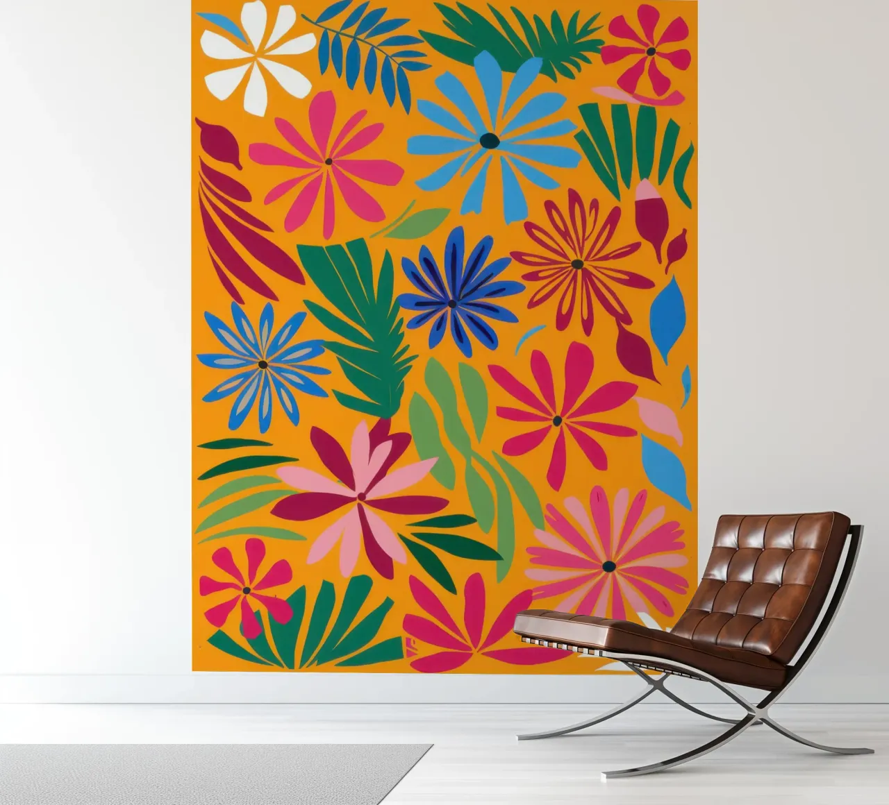Joyful Floral Explosion photo wallpaper by Bring Haven