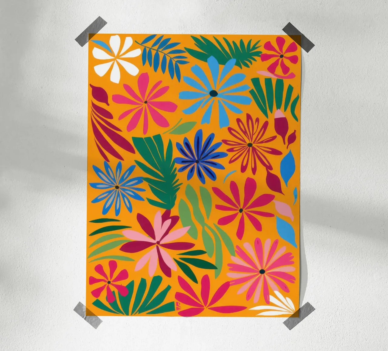 Joyful Floral Explosion poster by Bring Haven