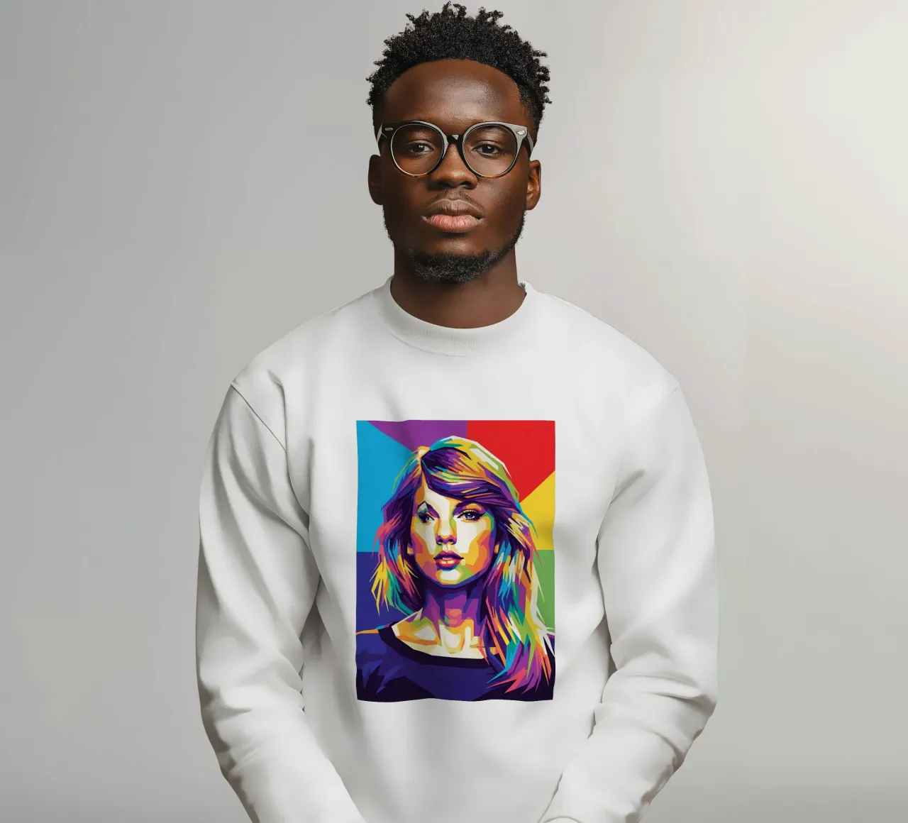 Taylor Swift - WPAP art style (2) felpa da Hantamrata