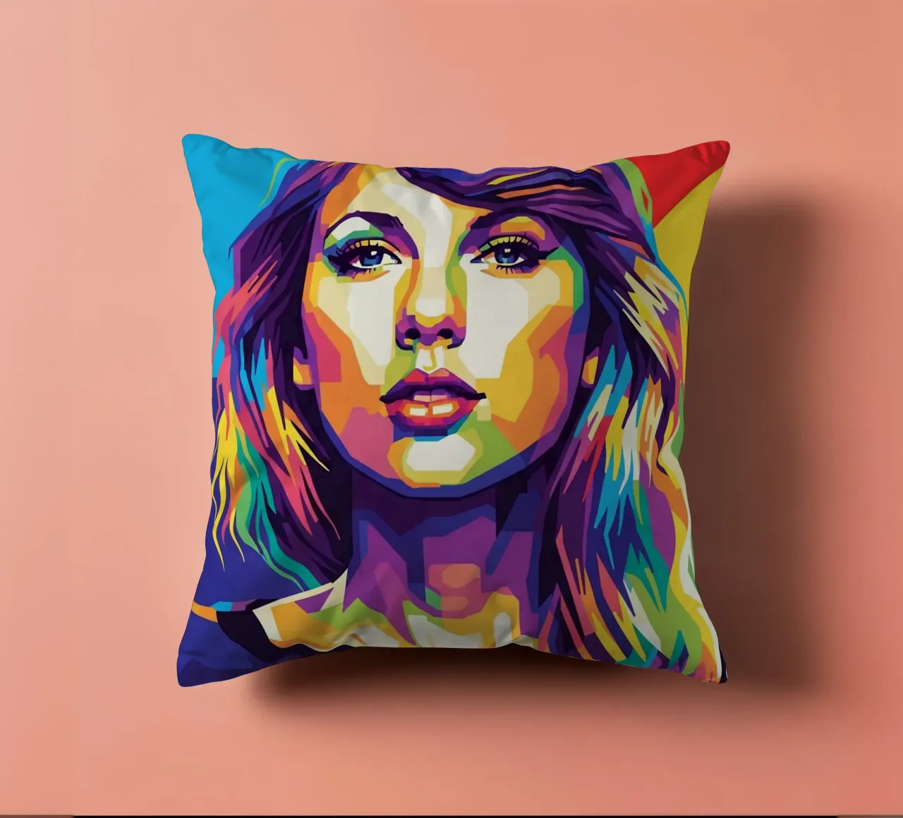 Taylor Swift - WPAP art style (2) cojín de Hantamrata