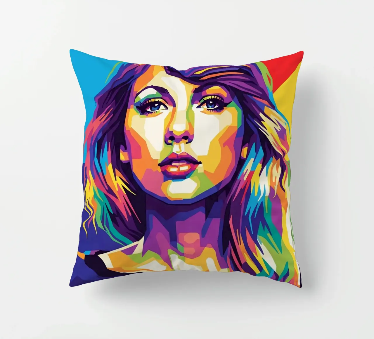 Taylor Swift - WPAP art style (2) cojín de Hantamrata