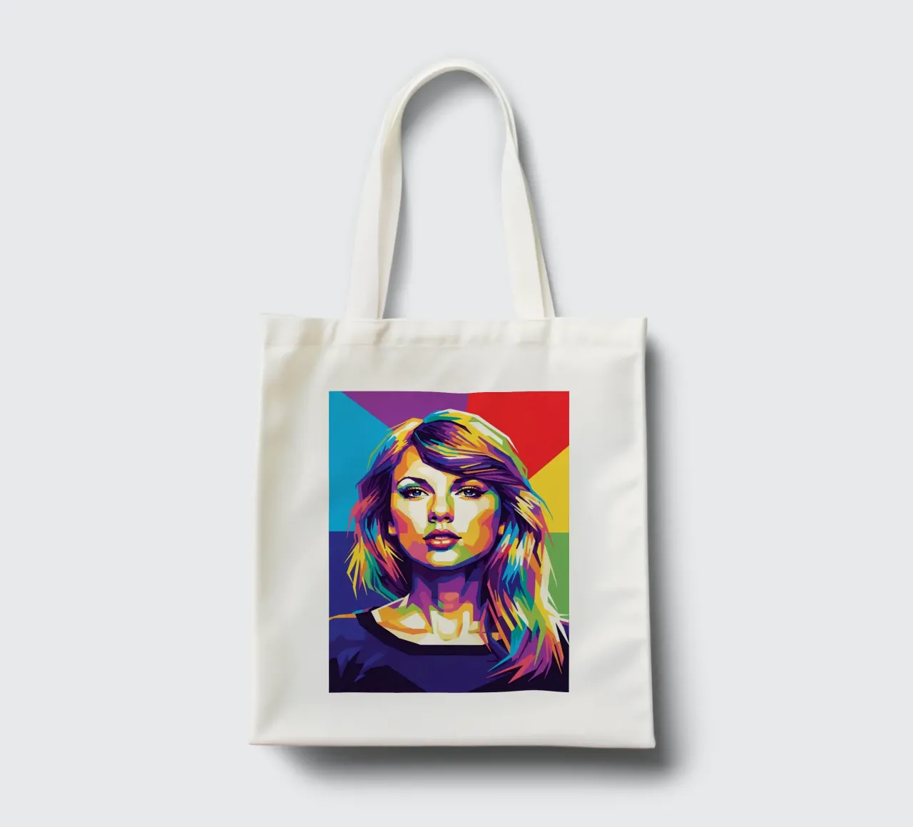 Taylor Swift - WPAP art style (2) borsa in juta da Hantamrata