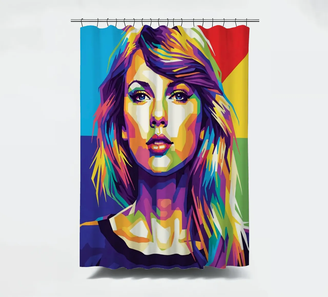 Taylor Swift - WPAP art style (2) tenda da doccia da Hantamrata