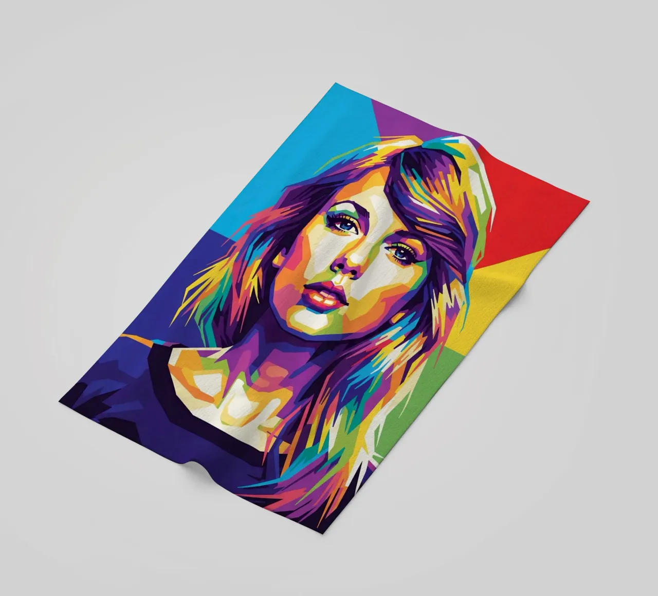 Taylor Swift - WPAP art style (2) telo mare da Hantamrata