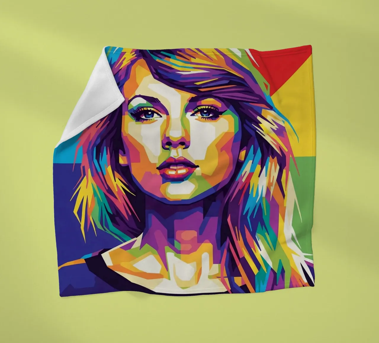 Taylor Swift - WPAP art style (2) coperta in pile da Hantamrata