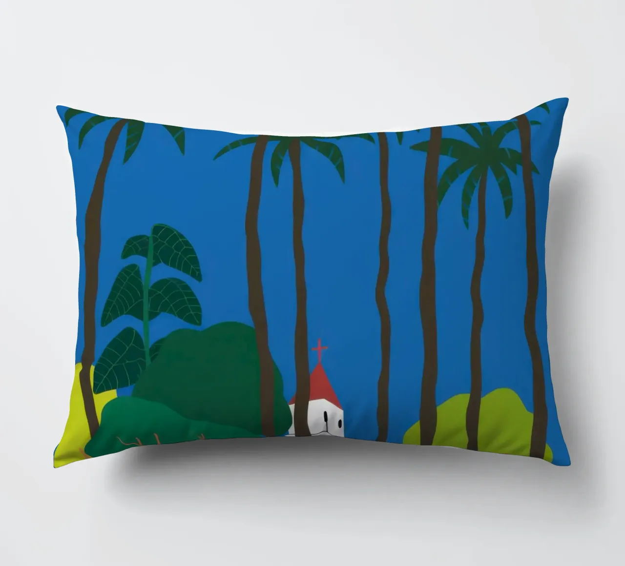 Tropical Villa Dream decorative cushion by Bring Haven