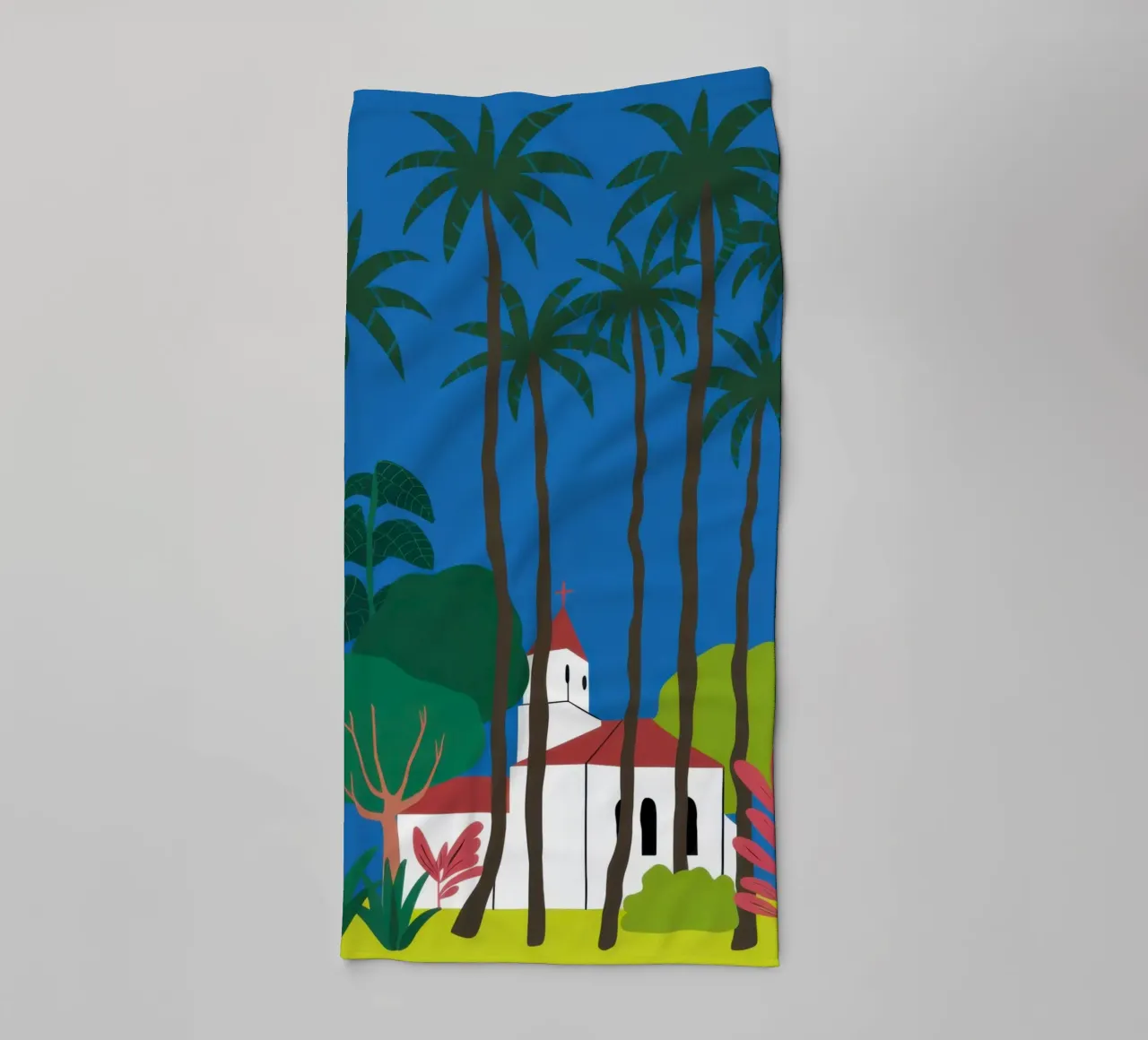 Tropical Villa Dream towel by Bring Haven