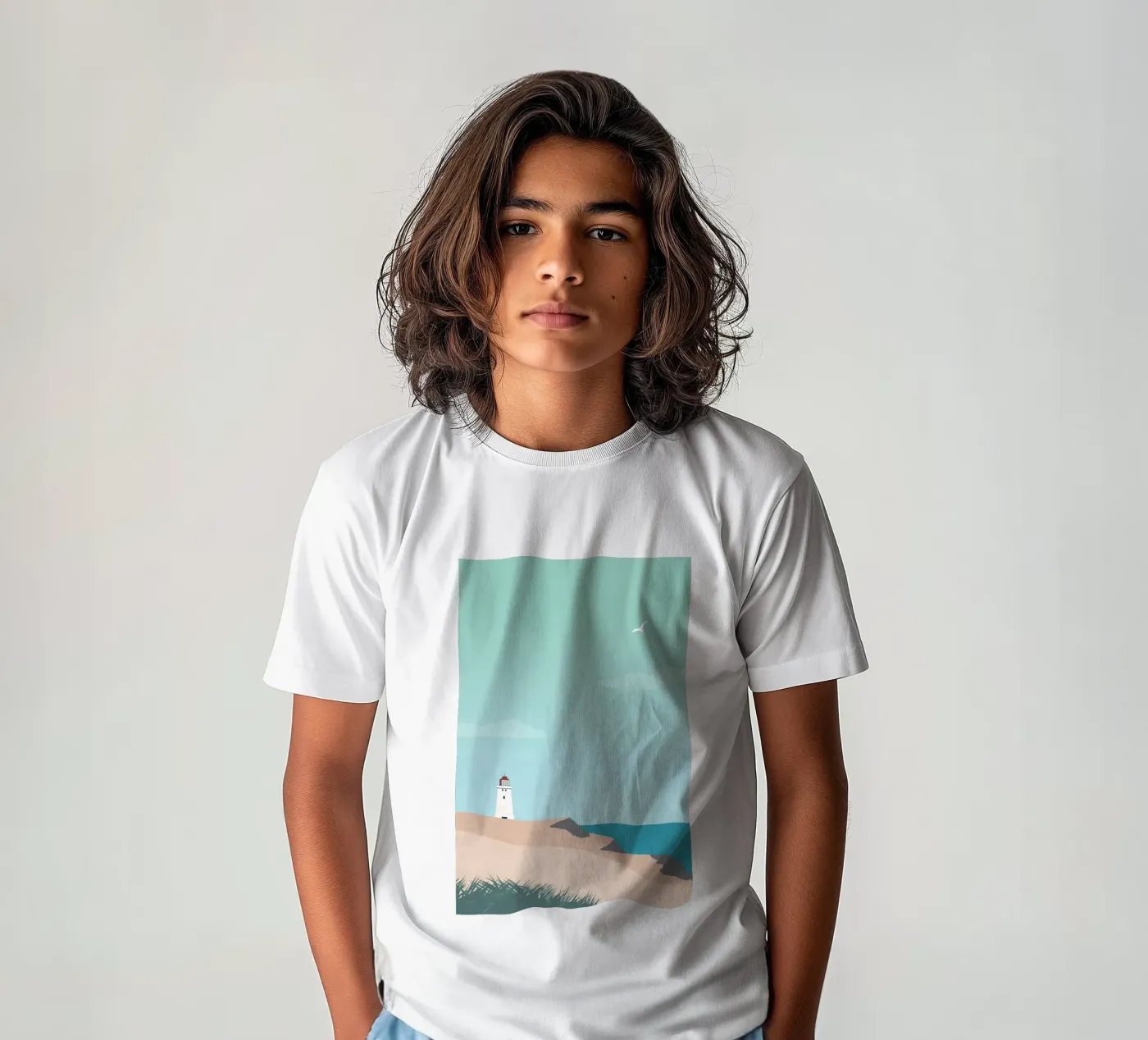 Faro t-shirt bambini da Katinka Reinke